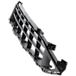 Front, Center Bumper Grille, Textured Black, Japan Built Vehicle