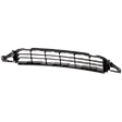Front, Center Bumper Grille, Textured Black, Japan Built Vehicle