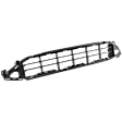 Front, Center Bumper Grille, Textured Black, Japan Built Vehicle