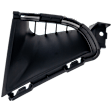 Front, Passenger Side Bumper Grille, Textured Black