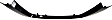 Front Bumper Trim, Black, CAPA Certified