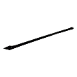 Front Bumper Trim, Black