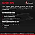Front Bumper Trim, Black