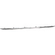 Front, Lower, Center Bumper Trim, Chrome