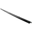 Front, Lower Bumper Trim, Black