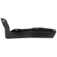 Front, Passenger Side Valance, Textured Black