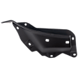 Front, Driver Side Valance, Textured Black