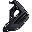 Front, Passenger Side Bumper Filler, Textured Black, 4 Cyl., 2.0L Engine