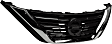 Grille Assembly, Chrome Shell with Painted Silver Gray Insert