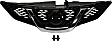 Grille, Painted Black, 4 Cyl., 2.0L Engine