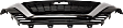 Grille, Black, S/SL/SV Models