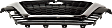 2022 Nissan Altima - Grille, Painted Black