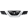 Grille, Painted Black, 4 Cyl., 2.5L Engine