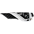 Grille, Painted Black, 4 Cyl., 2.5L Engine