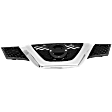 Grille, Painted Black, 4 Cyl., 2.5L Engine