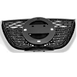 Grille, Painted Black, 4 Cyl., 2.5L Engine