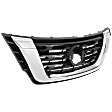Grille, Black, 6 Cyl., 3.5L Engine