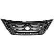 Grille, Black, 6 Cyl., 3.5L Engine, CAPA CERTIFIED