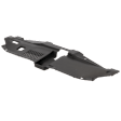 Grille, Painted Black Shell and Insert, For Models with Front View Camera, with Chrome Molding, without Emblem Provision