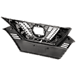 Grille Painted Black Shell and Insert