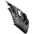 Grille Painted Black Shell and Insert