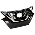 Grille Painted Black Shell and Insert