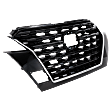 Grille Primed Shell with Chrome Insert