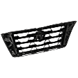 2021-2023 Nissan Armada - Grille, Painted Black, For Models with Midnight Edition