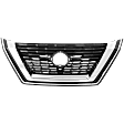 2021-2023 Nissan Rogue - Grille Black Shell and Insert