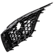 Grille, Black Shell and Insert, For Models without Midnight Special Edition Package, CAPA Certified