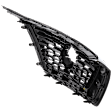 Grille, Black Shell and Insert, For Models without Midnight Special Edition Package, CAPA Certified
