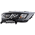 Passenger Side Headlight, with Bulb, LED, For SR/Platinum Models