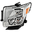 Driver Side Headlight, with Bulb, Halogen, Clear Lens