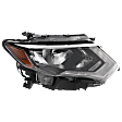 Passenger Side Headlight, with Bulb, Halogen, USA Built Vehicle, Except SL Hybrid, CAPA CERTIFIED