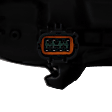 Passenger Side Headlight, with Bulb, LED, Clear Lens