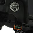 Passenger Side Headlight, with Bulb, LED, Clear Lens