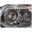 2011-2012 Nissan Rogue - Driver Side Headlight, with Bulb, HID/Xenon, with HID bulb and ballast, 4 Cyl., 2.5L Engine