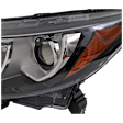 Driver Side Headlight, with Bulb, Halogen, Clear Lens, 4 Cyl., 2.0L Engine
