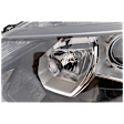 Driver Side Headlight, with Bulb, Halogen, Clear Lens, 4 Cyl., 2.0L Engine