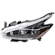 Driver Side Headlight, with Bulb, Halogen, 6 Cyl., 3.5L Engine, CAPA Certified