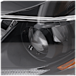 Driver Side Headlight, with Bulb, Halogen, 6 Cyl., 3.5L Engine, CAPA Certified