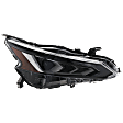Passenger Side Headlight, with Bulb, LED, Clear Lens