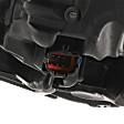 Passenger Side Headlight, with Bulb, LED, Clear Lens