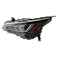 Driver Side Headlight, with Bulb, LED, Clear Lens