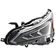 Driver Side Headlight, with Bulb, LED, Clear Lens