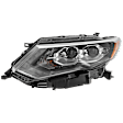 Driver Side Headlight, with Bulb, LED, Clear Lens