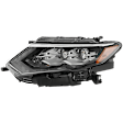 Driver Side Headlight, with Bulb, LED, Clear Lens