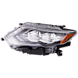 Driver Side Headlight, with Bulb, LED, Clear Lens, CAPA Certified