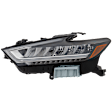 2019-2023 Nissan Maxima - Driver Side Headlight, with Bulb, LED, 6 Cyl., 3.5L Engine