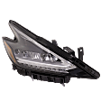 2019-2021 Nissan Murano - Passenger Side Headlight, with Bulb, LED, Clear Lens, 6 Cyl., 3.5L Engine
